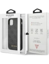 Hurtownia GSM - Etui Guess GUHCN61G4GFGR Apple iPhone 11 szary/grey hard case 4G Metal Gold Logo - GUE1829GRY - {ean13} - Hurt