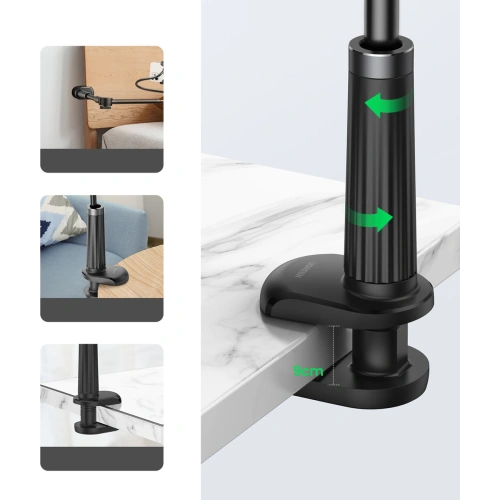 Uchwyt biurowy na telefon UGREEN LP485 (czarny)