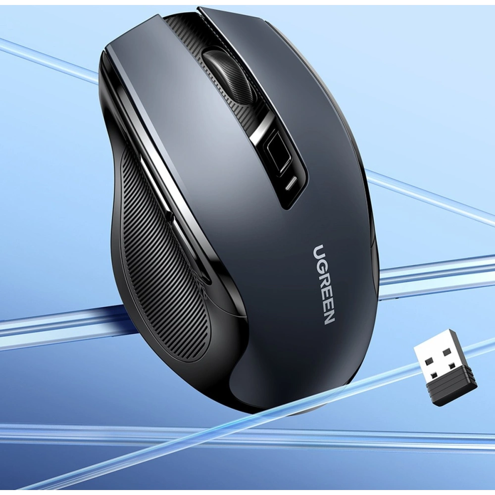 UGREEN MU006 USB optical wireless mouse 2.4GHz 4000DPI black