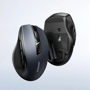 Hurtownia GSM - Bezdrátová myš UGREEN MU006 USB 2.4GHz 4000DPI černá - UGR1323BLK - {ean13} - Hurt