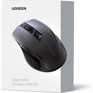 Hurtownia GSM - Bezdrátová myš UGREEN MU006 USB 2.4GHz 4000DPI černá - UGR1323BLK - {ean13} - Hurt