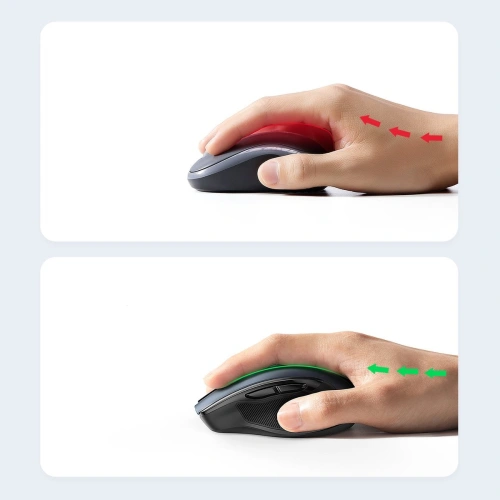 Mysz bezprzewodowa UGREEN MU006 USB 2.4GHz 4000DPI czarny