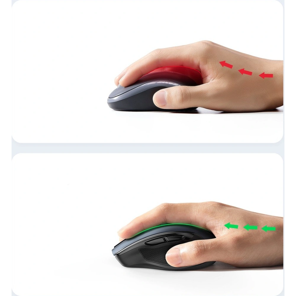 UGREEN MU006 USB optical wireless mouse 2.4GHz 4000DPI black