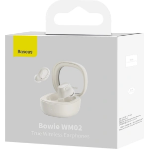 Wholesale Baseus Bowie WM02 TWS Bluetooth 5.3 wireless headphones white - BSU3380WHT - {ean13} - Hurt