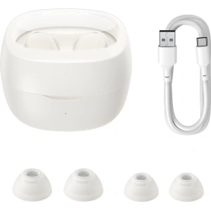 Wholesale Baseus Bowie WM02 TWS Bluetooth 5.3 wireless headphones white - BSU3380WHT - {ean13} - Hurt