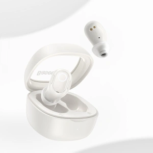Wholesale Baseus Bowie WM02 TWS Bluetooth 5.3 wireless headphones white - BSU3380WHT - {ean13} - Hurt