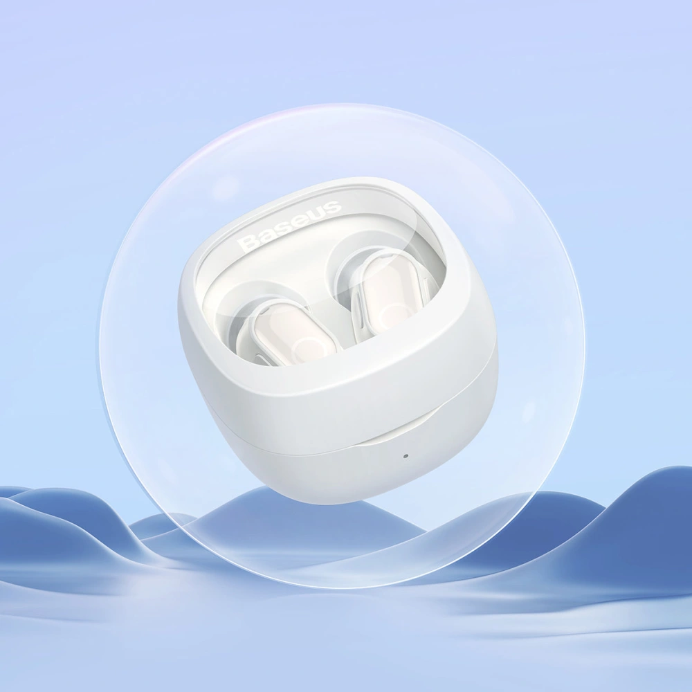 Wholesale Baseus Bowie WM02 TWS Bluetooth 5.3 wireless headphones white - BSU3380WHT - {ean13} - Hurt