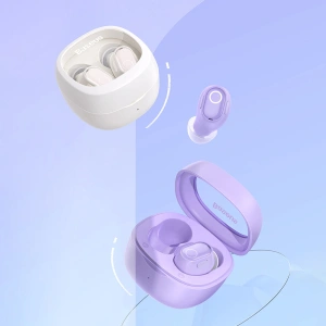 Wholesale Baseus Bowie WM02 TWS Bluetooth 5.3 wireless headphones white - BSU3380WHT - {ean13} - Hurt
