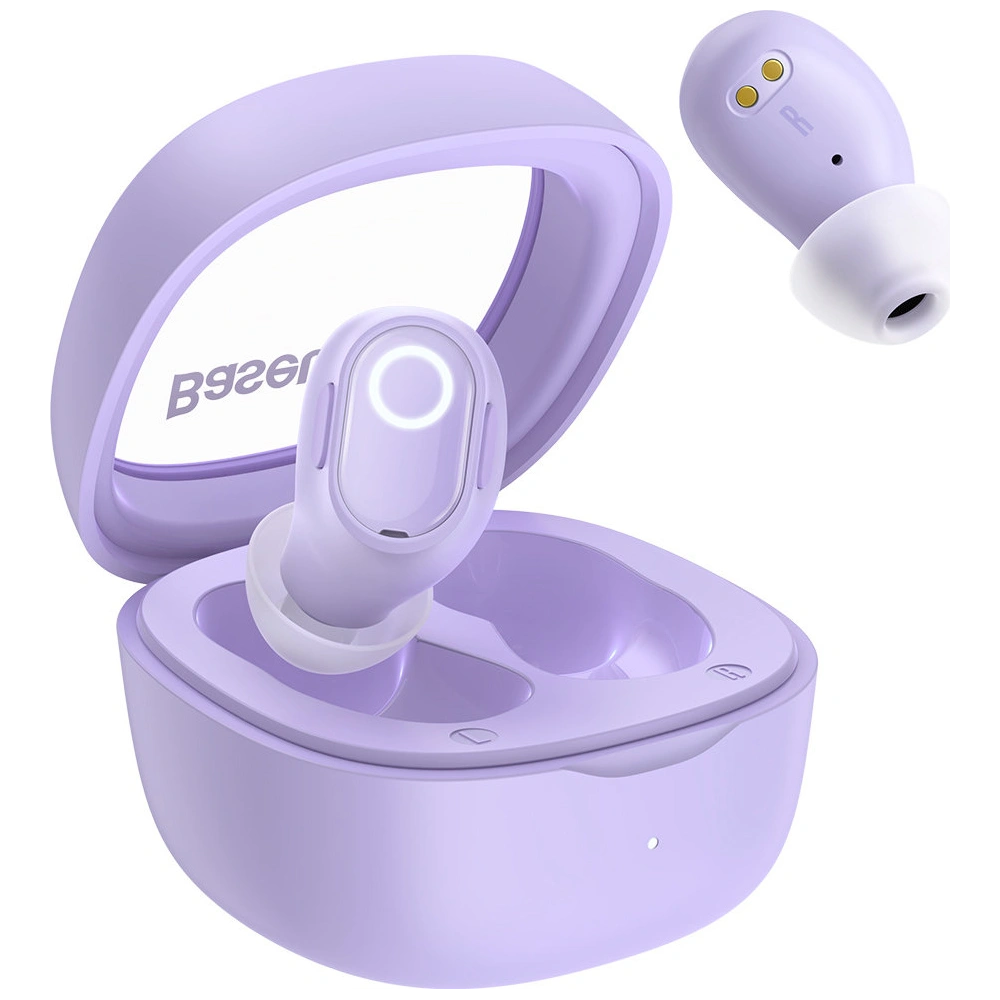 Wholesale Baseus Bowie WM02 TWS Bluetooth 5.3 wireless headphones purple - BSU3381PRP - {ean13} - Hurt