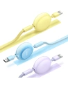 Kabel Baseus Bright Mirror 2 3w1 USB-A - microUSB + Lightning + USB-C 3.5A 1.1m černý