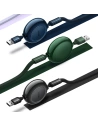 Kabel Baseus Bright Mirror 2 3w1 USB-A - microUSB + Lightning + USB-C 3.5A 1.1m černý