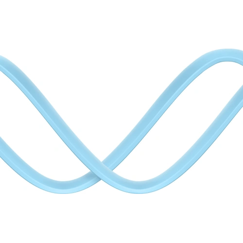 Kabel Baseus Bright Mirror 2 3w1 USB-A - microUSB + Lightning + USB-C 3.5A 1.1m błękitny