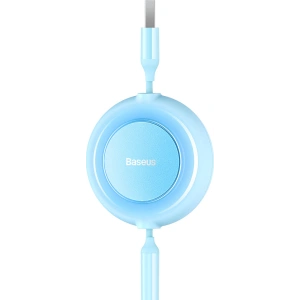 Kabel Baseus Bright Mirror 2 3w1 USB-A - microUSB + Lightning + USB-C 3.5A 1.1m błękitny