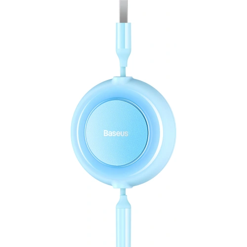 Kabel Baseus Bright Mirror 2 3w1 USB-A - microUSB + Lightning + USB-C 3.5A 1.1m błękitny