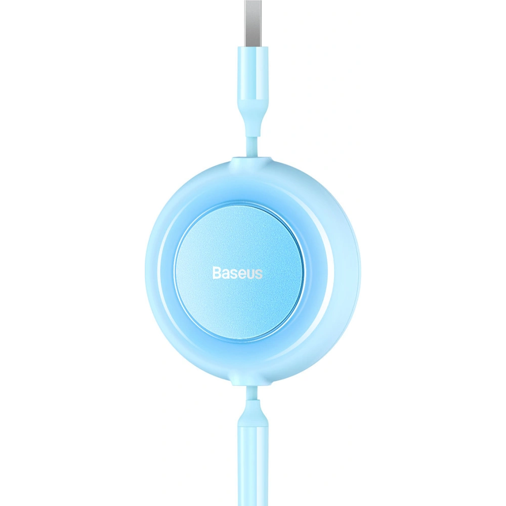 Kabel Baseus Bright Mirror 2 3w1 USB-A - microUSB + Lightning + USB-C 3.5A 1.1m modrý