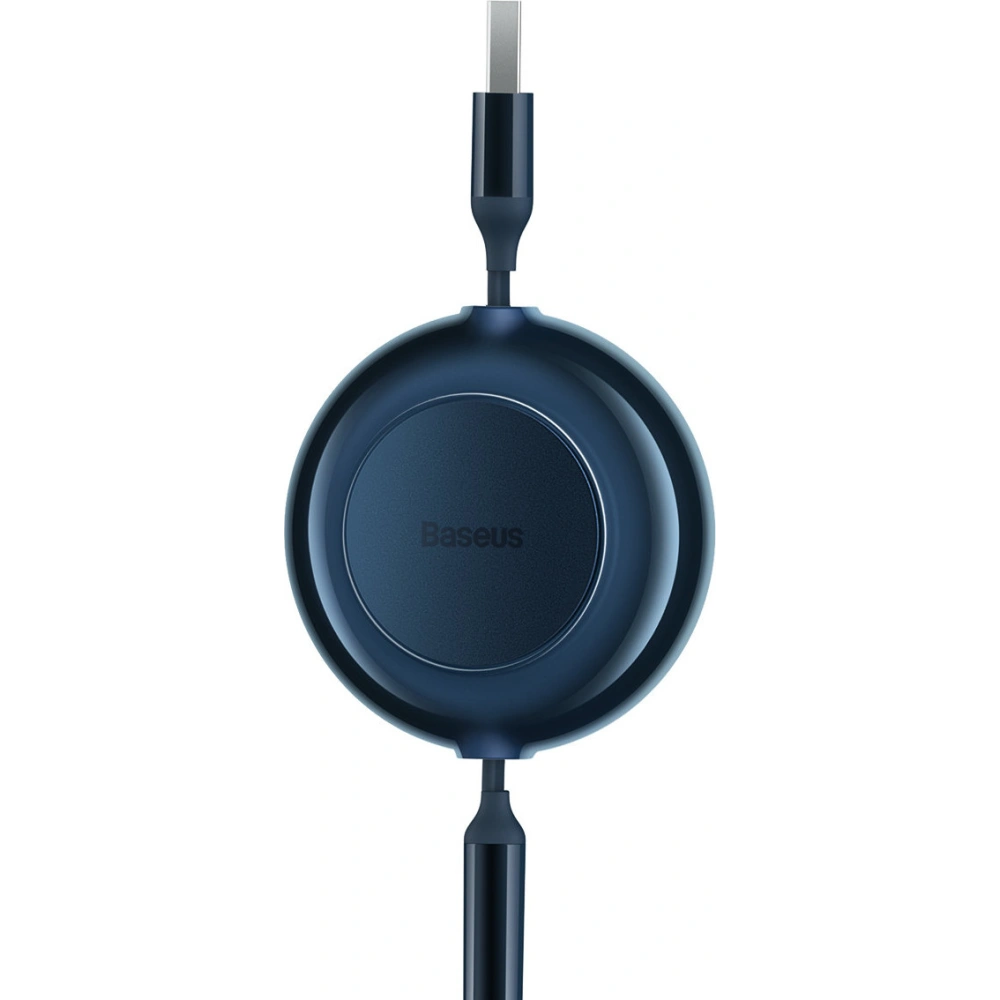 Kabel Baseus Bright Mirror 2 3w1 USB-A - microUSB + Lightning + USB-C 3.5A 1.1m modrý