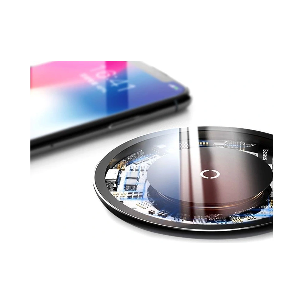Hurtownia GSM - Indukční nabíječka Baseus Simple Wireless Charger 10W Clear - BSU059CL - {ean13} - Hurt