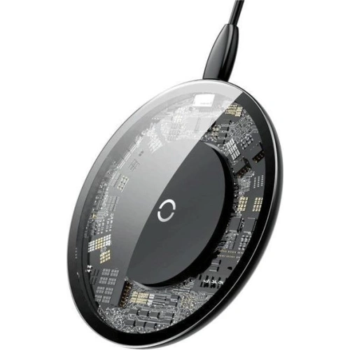 Ładowarka indukcyjna Baseus Simple Qi 10W przezroczysta - Home Screen