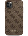 Hurtownia GSM - Etui Guess GUHCN65G4GFBR Apple iPhone 11 Pro Max brązowy/brown hard case 4G Metal Gold Logo - GUE1831BR - {ean13} - Hurt