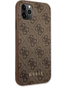 Hurtownia GSM - Etui Guess GUHCN65G4GFBR Apple iPhone 11 Pro Max hnědý/brown tvrdý obal 4G Metal Gold Logo - GUE1831BR - {ean13} - Hurt