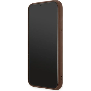 Hurtownia GSM - Etui Guess GUHCN65G4GFBR Apple iPhone 11 Pro Max brązowy/brown hard case 4G Metal Gold Logo - GUE1831BR - {ean13} - Hurt