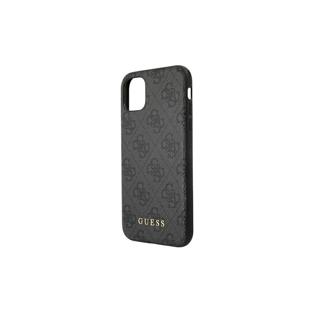 Hurtownia GSM - Etui Guess GUHCN65G4GFGR Apple iPhone 11 Pro Max šedý/grey hard case 4G Metal Gold Logo - GUE1832GRY - {ean13} - Hurt