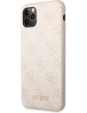 Hurtownia GSM - Etui Guess GUHCN65G4GFPI Apple iPhone 11 Pro Max różowy/pink hard case 4G Metal Gold Logo - GUE1833PNK - {ean13} - Hurt