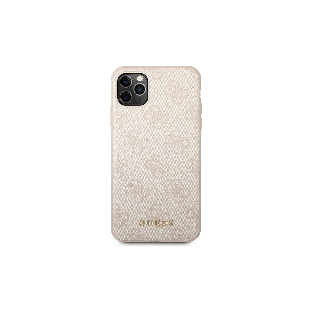 Hurtownia GSM - Etui Guess GUHCN65G4GFPI Apple iPhone 11 Pro Max różowy/pink hard case 4G Metal Gold Logo - GUE1833PNK - {ean13} - Hurt