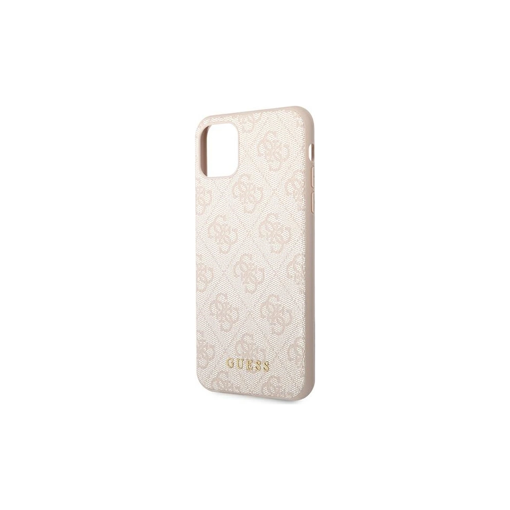 Hurtownia GSM - Etui Guess GUHCN65G4GFPI Apple iPhone 11 Pro Max różowy/pink hard case 4G Metal Gold Logo - GUE1833PNK - {ean13} - Hurt