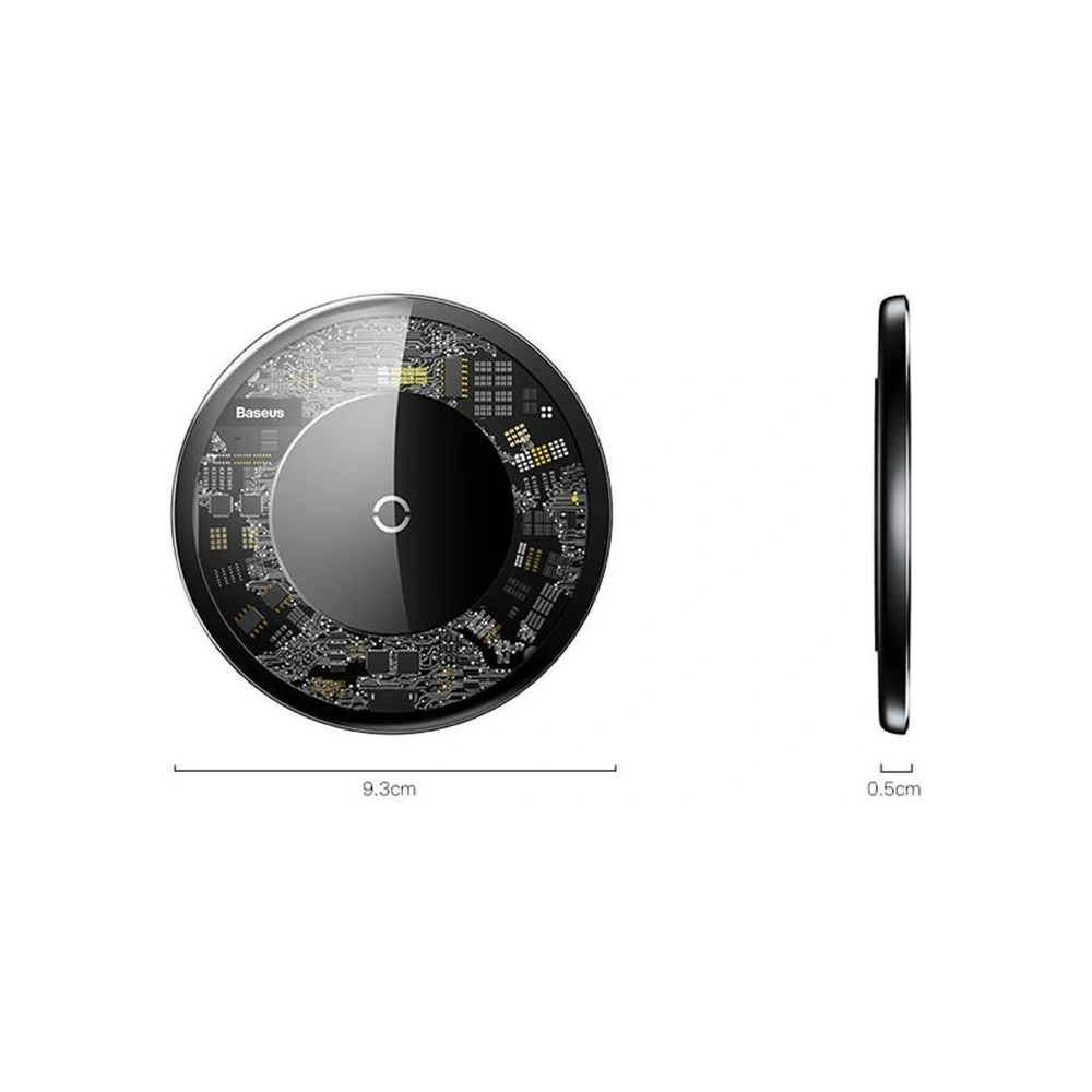 Hurtownia GSM - Indukční nabíječka Baseus Simple Wireless Charger 10W Clear - BSU059CL - {ean13} - Hurt