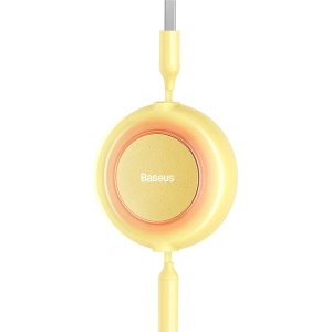 Hurtownia GSM - Kabel Baseus Bright Mirror 2 3w1 USB-A - microUSB + Lightning + USB-C 3.5A 1.1m żółty - BSU3385YEL - {ean13} - Hurt