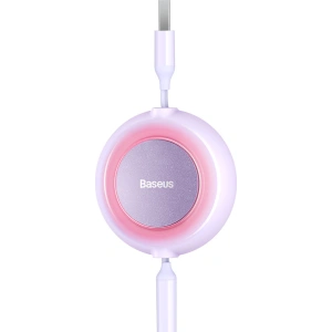 Hurtownia GSM - Kabel Baseus Bright Mirror 2 3w1 USB-A - microUSB + Lightning + USB-C 3.5A 1.1m fioletowy - BSU3386PRP - {ean13} - Hurt