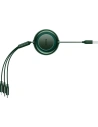 Kabel Baseus Bright Mirror 2 3w1 USB-A - microUSB + Lightning + USB-C 3.5A 1.1m zielony
