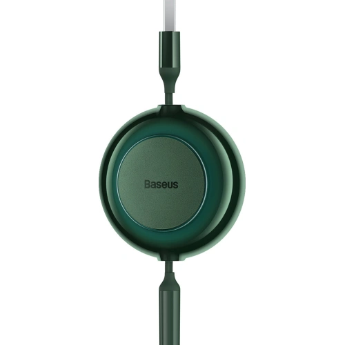 Kabel Baseus Bright Mirror 2 3w1 USB-A - microUSB + Lightning + USB-C 3.5A 1.1m zielony