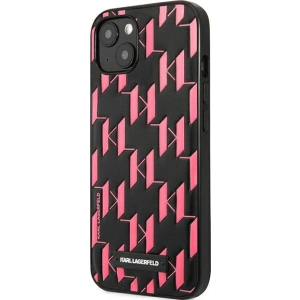 Hurtownia GSM - Etui Karl Lagerfeld KLHCP13SMNMP1P Apple iPhone 13 mini hardcase różowy/pink Monogram Plaque - KLD965PNK - {ean13} - Hurt