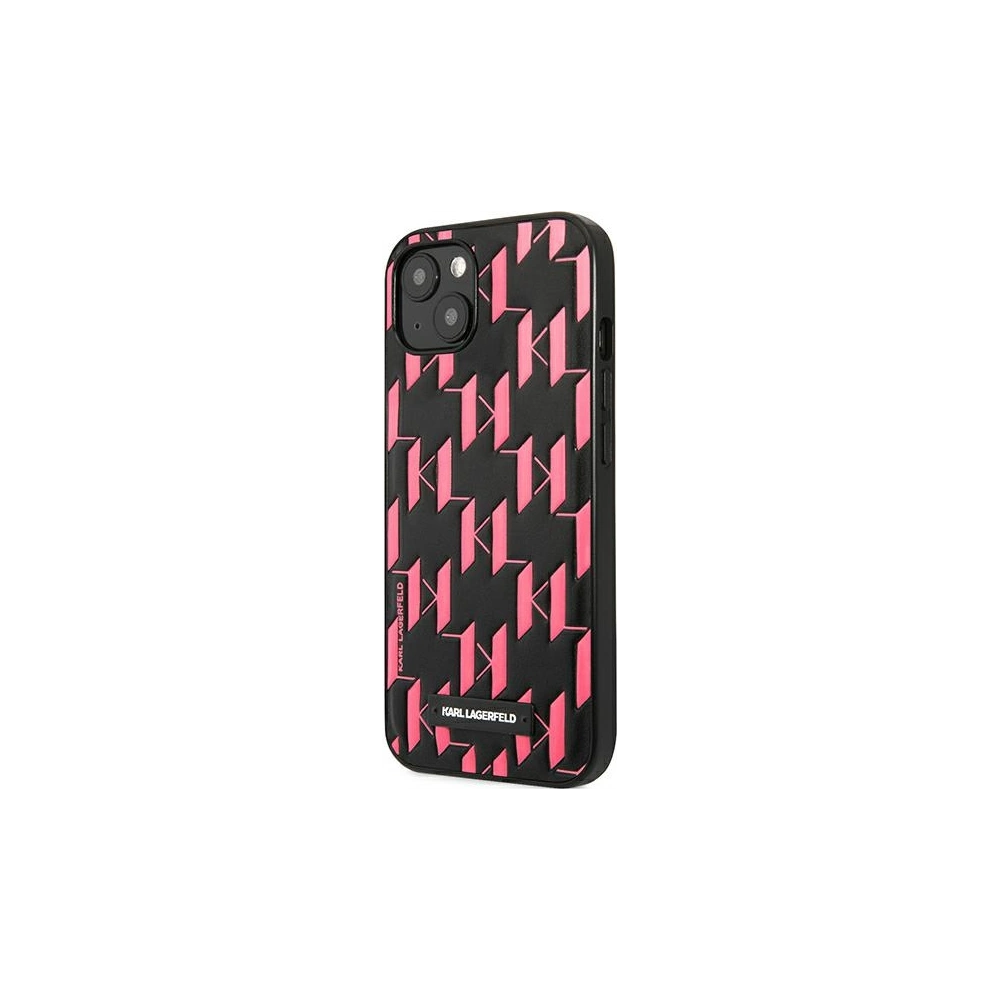 Hurtownia GSM - Etui Karl Lagerfeld KLHCP13SMNMP1P Apple iPhone 13 mini hardcase růžový/pink Monogram Plaque - KLD965PNK - {ean13} - Hurt