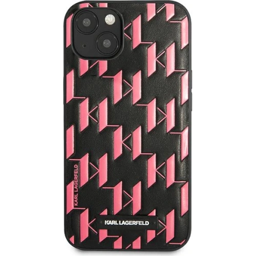 Etui Karl Lagerfeld KLHCP13SMNMP1P Apple iPhone 13 mini hardcase różowy/pink Monogram Plaque