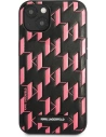 Hurtownia GSM - Etui Karl Lagerfeld KLHCP13SMNMP1P Apple iPhone 13 mini hardcase różowy/pink Monogram Plaque - KLD965PNK - {ean13} - Hurt