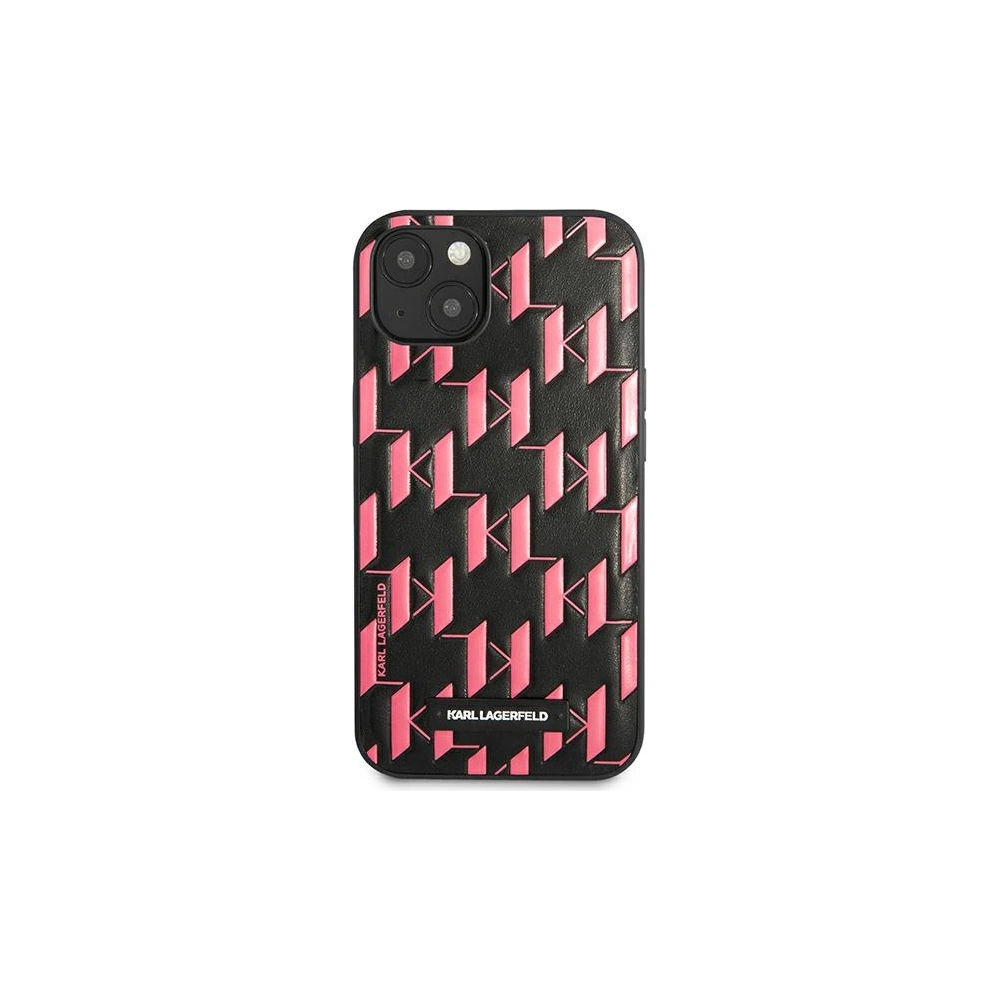 Hurtownia GSM - Etui Karl Lagerfeld KLHCP13SMNMP1P Apple iPhone 13 mini hardcase růžový/pink Monogram Plaque - KLD965PNK - {ean13} - Hurt