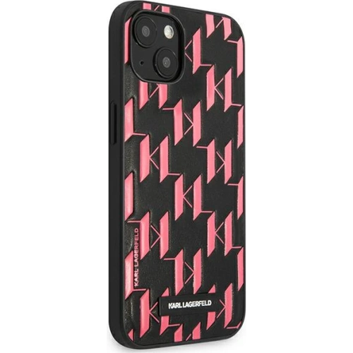 Etui Karl Lagerfeld KLHCP13SMNMP1P Apple iPhone 13 mini hardcase różowy/pink Monogram Plaque