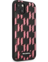 Hurtownia GSM - Etui Karl Lagerfeld KLHCP13SMNMP1P Apple iPhone 13 mini hardcase różowy/pink Monogram Plaque - KLD965PNK - {ean13} - Hurt