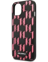 Hurtownia GSM - Etui Karl Lagerfeld KLHCP13SMNMP1P Apple iPhone 13 mini hardcase różowy/pink Monogram Plaque - KLD965PNK - {ean13} - Hurt