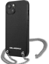 Hurtownia GSM - Etui Karl Lagerfeld KLHCP13SPMK Apple iPhone 13 mini hardcase czarny/black Leather Textured and Chain - KLD966BLK - {ean13} - Hurt