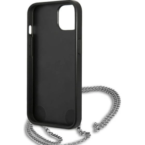 Hurtownia GSM - Etui Karl Lagerfeld KLHCP13SPMK Apple iPhone 13 mini hardcase czarny/black Leather Textured and Chain - KLD966BLK - {ean13} - Hurt