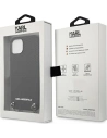 Hurtownia GSM - Etui Karl Lagerfeld KLHCP13SPMK Apple iPhone 13 mini hardcase czarny/black Leather Textured and Chain - KLD966BLK - {ean13} - Hurt
