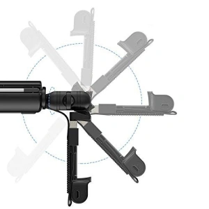 Hurtownia GSM - Kijek pentru selfie Benks Selfie Stick Z07 (cumpărător, stativ, lumini de iluminare) Negru - BKS197BLK - {ean13} - Hurt