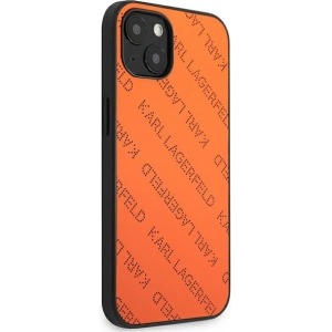 Hurtownia GSM - Etui Karl Lagerfeld KLHCP13SPTLO Apple iPhone 13 mini hardcase pomarańczowy/orange Perforated Allover - KLD967ORG - {ean13} - Hurt