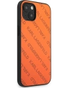 Hurtownia GSM - Etui Karl Lagerfeld KLHCP13SPTLO Apple iPhone 13 mini hardcase pomarańczowy/orange Perforated Allover - KLD967ORG - {ean13} - Hurt