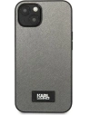 Hurtownia GSM - Etui Karl Lagerfeld KLHCP13SSFMP2DG Apple iPhone 13 mini hardcase srebrny/silver Saffiano Plaque - KLD968SLV - {ean13} - Hurt