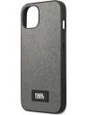 Hurtownia GSM - Etui Karl Lagerfeld KLHCP13SSFMP2DG Apple iPhone 13 mini hardcase srebrny/silver Saffiano Plaque - KLD968SLV - {ean13} - Hurt